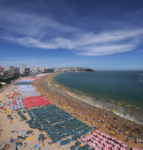 Пляж Хэундэ 해운대 해수욕장